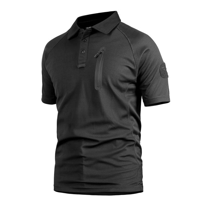 Short Sleeve Quick Dry Black