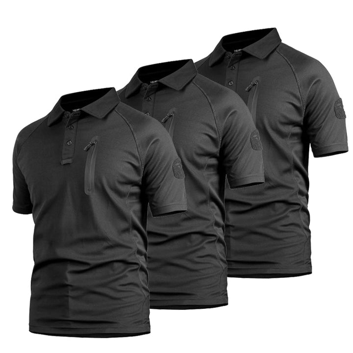 Quick Dry Battle Top 3-pack Black
