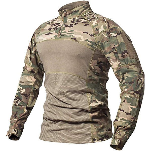 combatant gear Thunder Gear Tactical Combat Shirt, Camouflage / XXL