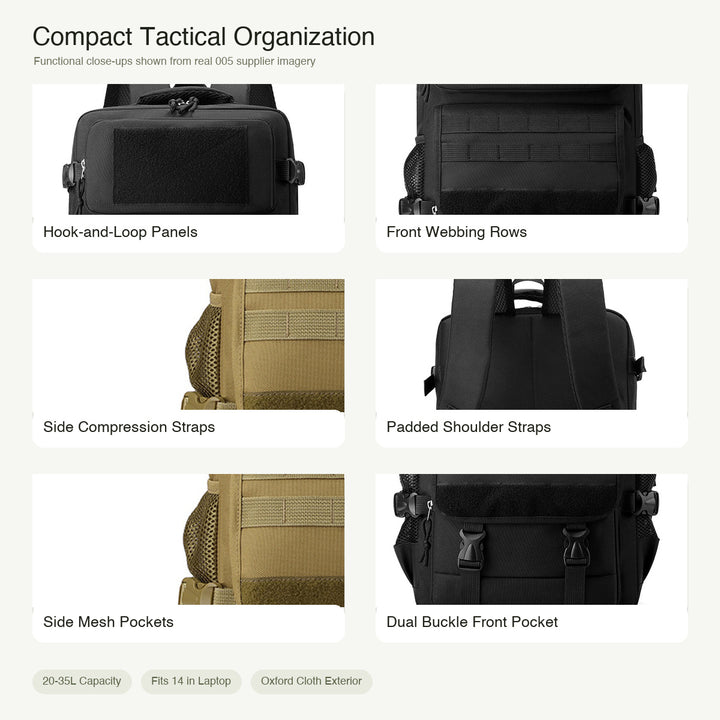 Urban Recon Compact Tactical Backpack