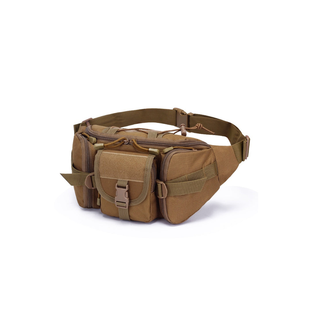 Tactical waist bag in Earth Brown