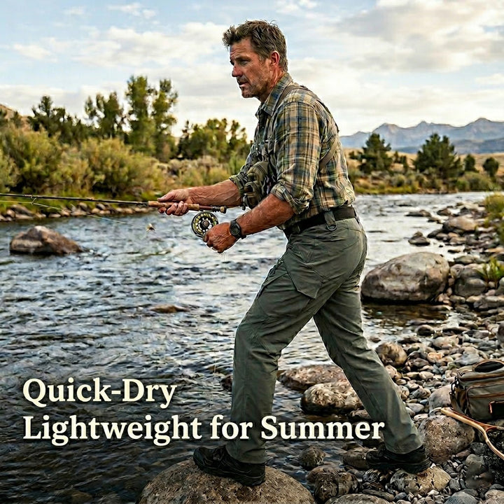 Archon IX9 Men’s Lightweight Tactical Pants – Quick-Dry Stretch Summer Pants