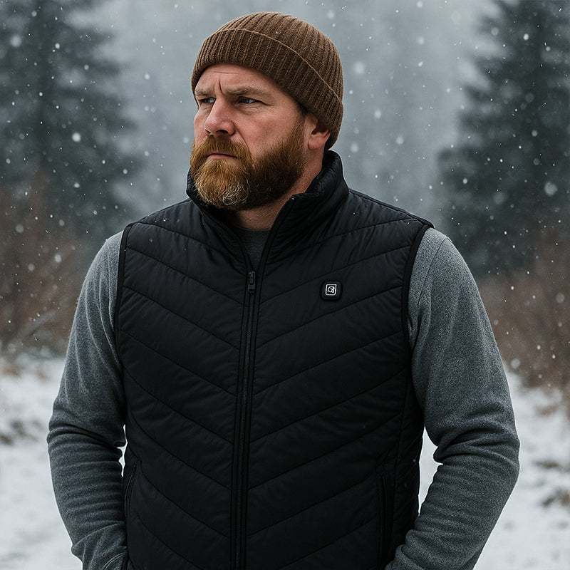 ArcticDown Pro – Tactical Heated Puffer Vest for Men