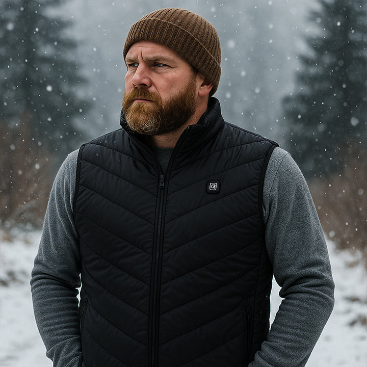 ArcticDown Pro – Tactical Heated Puffer Vest for Men