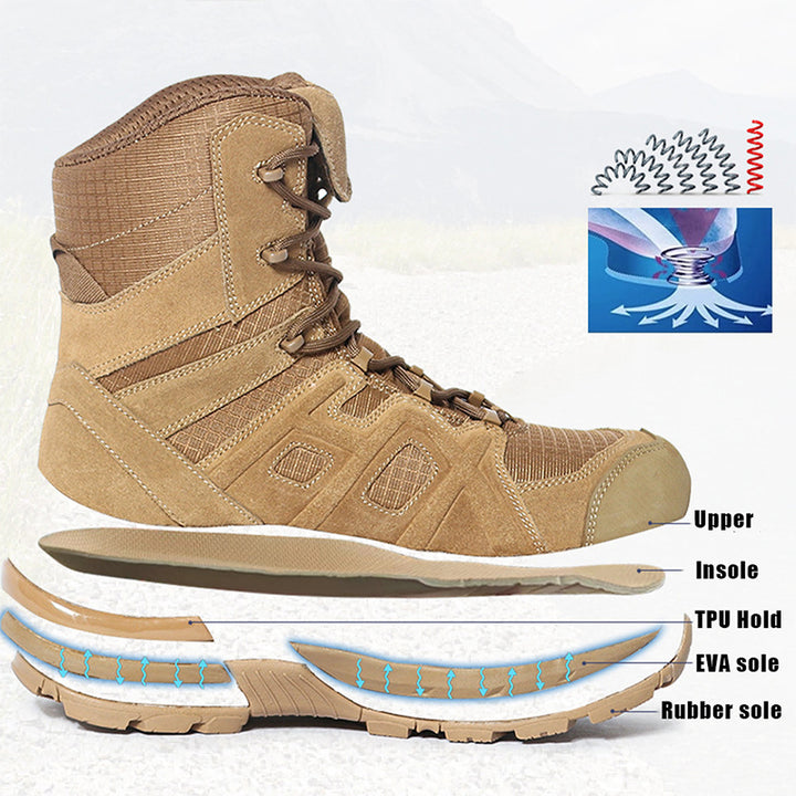Men's RidgeForce Lightweight Tactical Boots Outdoor Military Boots