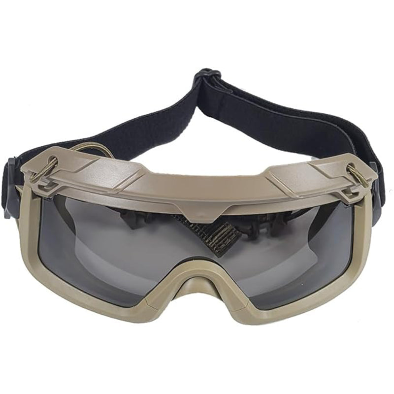 TWS Anti Fog Tactical 2 Modes Protection Goggles & Glasses