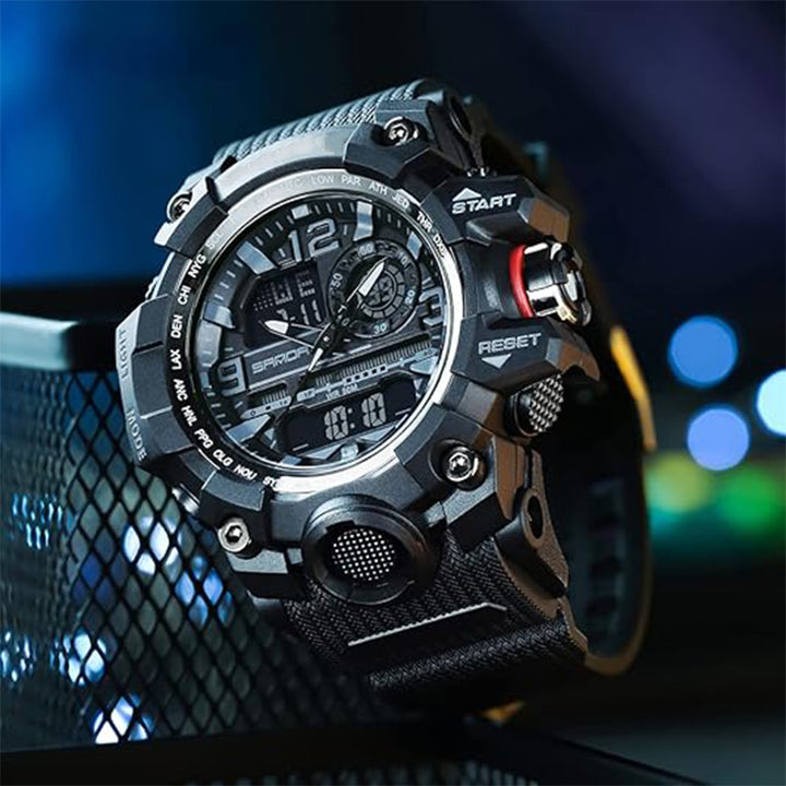 Men's Sports Outdoor Waterproof Tactical Watch