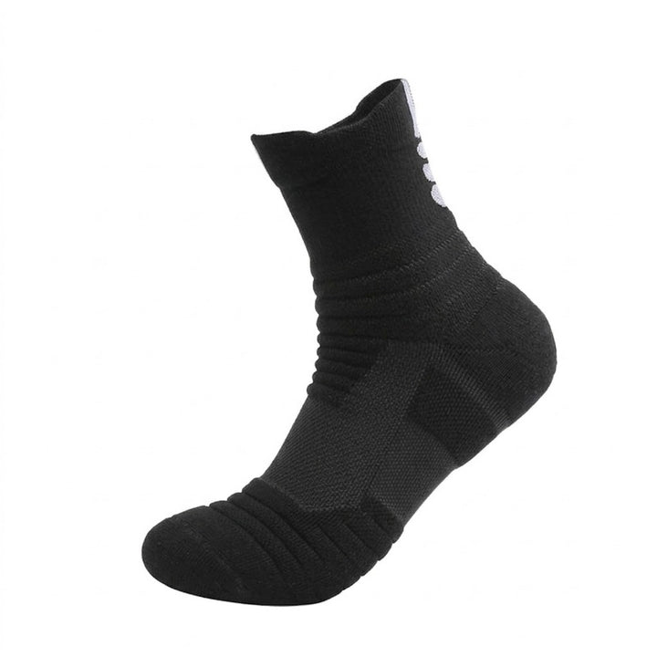 Men's Tactical Crew Socks, Thick Cushioned Moisture Wicking