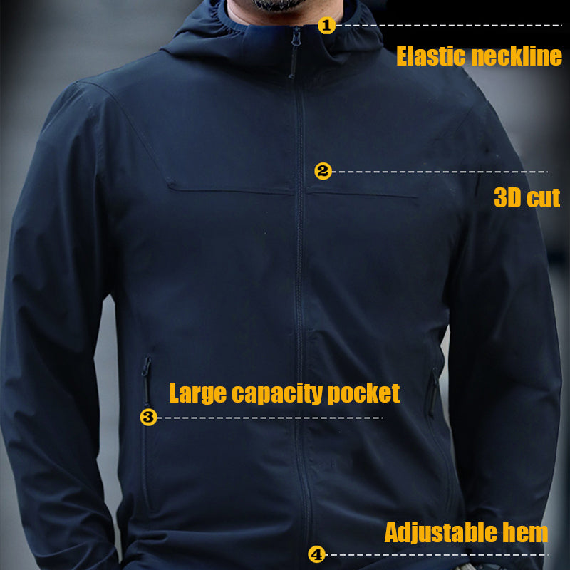 Archon Stretch Waterproof Sun Protective Tactical Hoodie