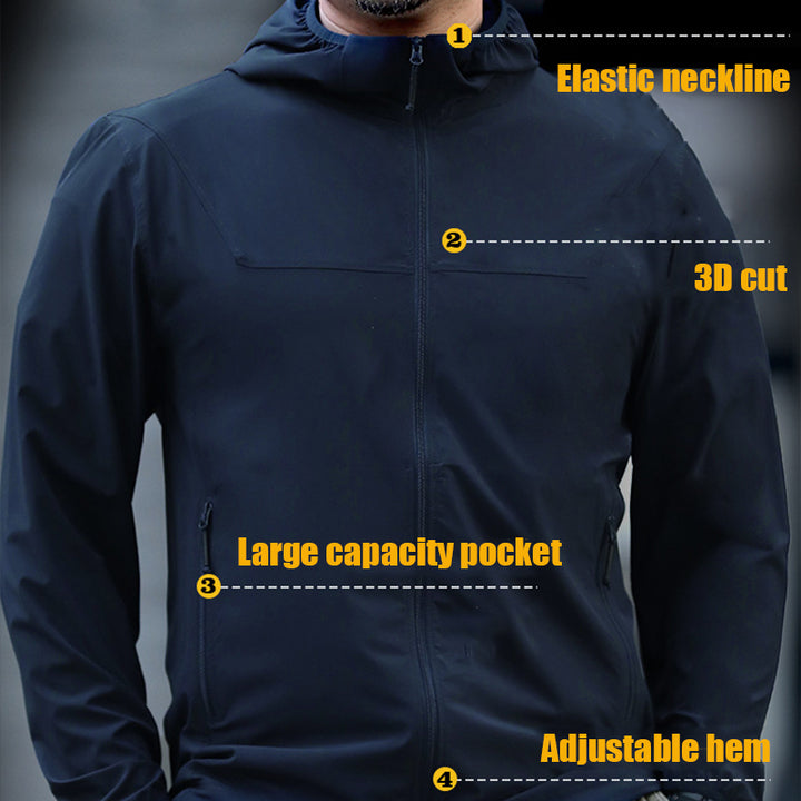 Archon Stretch Waterproof Sun Protective Tactical Hoodie