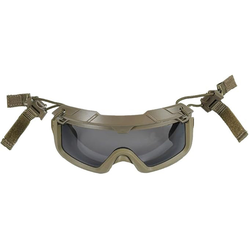 TWS Anti Fog Tactical 2 Modes Protection Goggles & Glasses