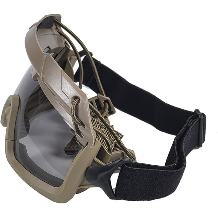 TWS Anti Fog Tactical 2 Modes Protection Goggles & Glasses