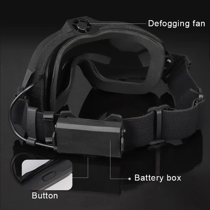 TWS Anti Fog Tactical Shooting Safety Goggles & Glasses