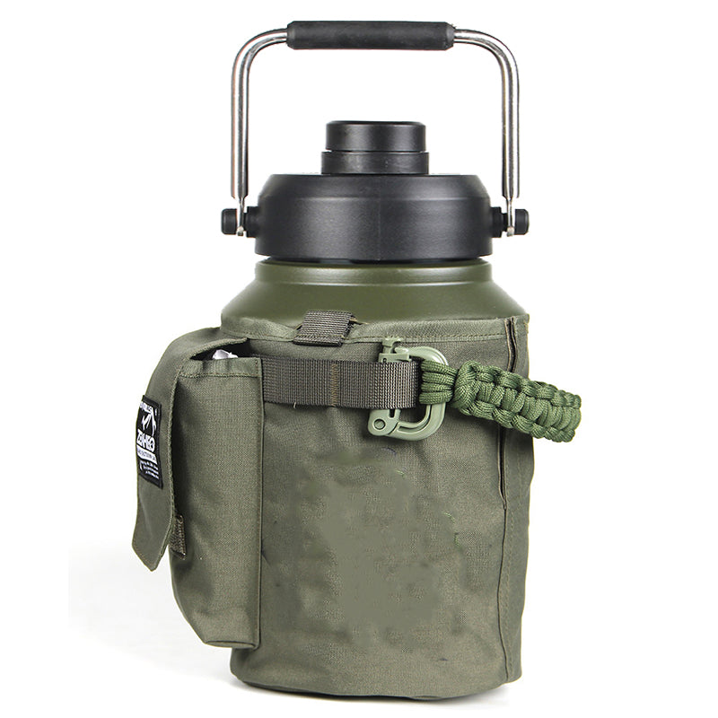 64oz Portable Cold & Hot Stainless Steel Tactical & Sports Water Bottle