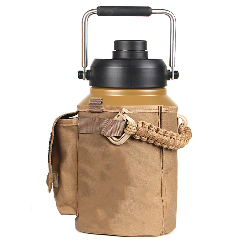 64oz Portable Cold & Hot Stainless Steel Tactical & Sports Water Bottle