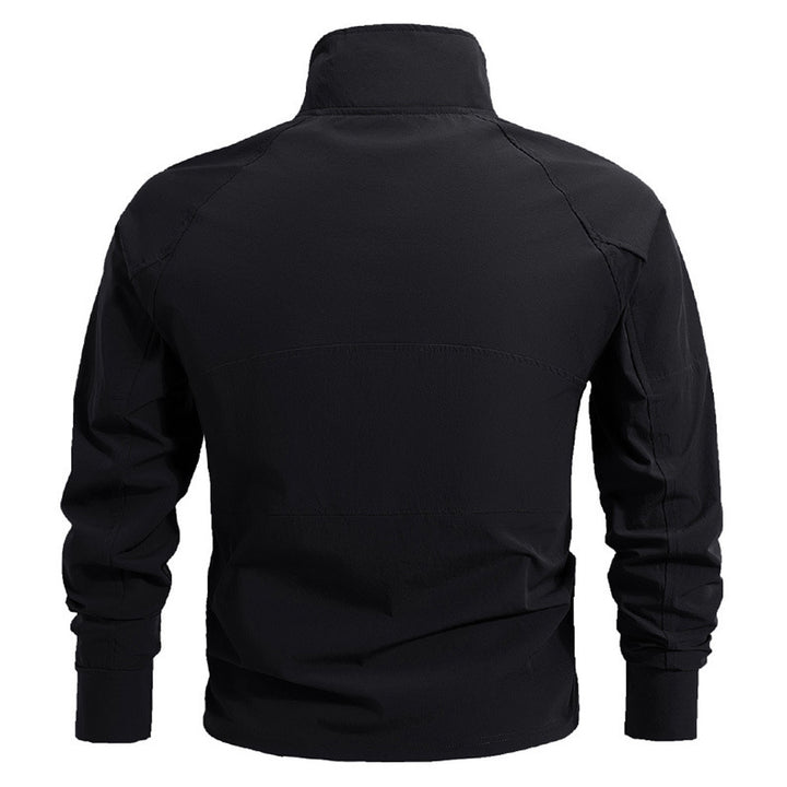 Men's Tactical 1/4 Zip Performance Quick-Dry Stretch Combat Shirt Pullover