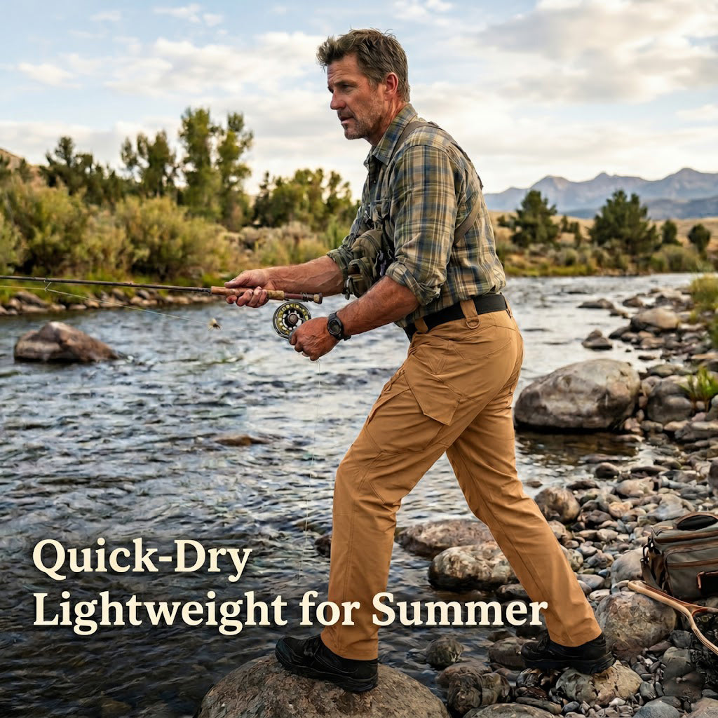 Archon IX9 Men’s Lightweight Tactical Pants – Quick-Dry Stretch Pants