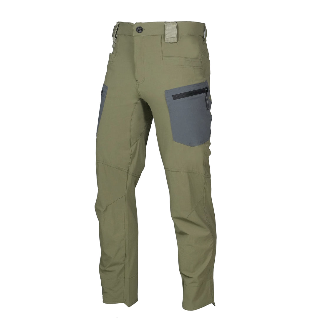 Cutter Quick Dry Stretch Pant Green With Zip Pocket