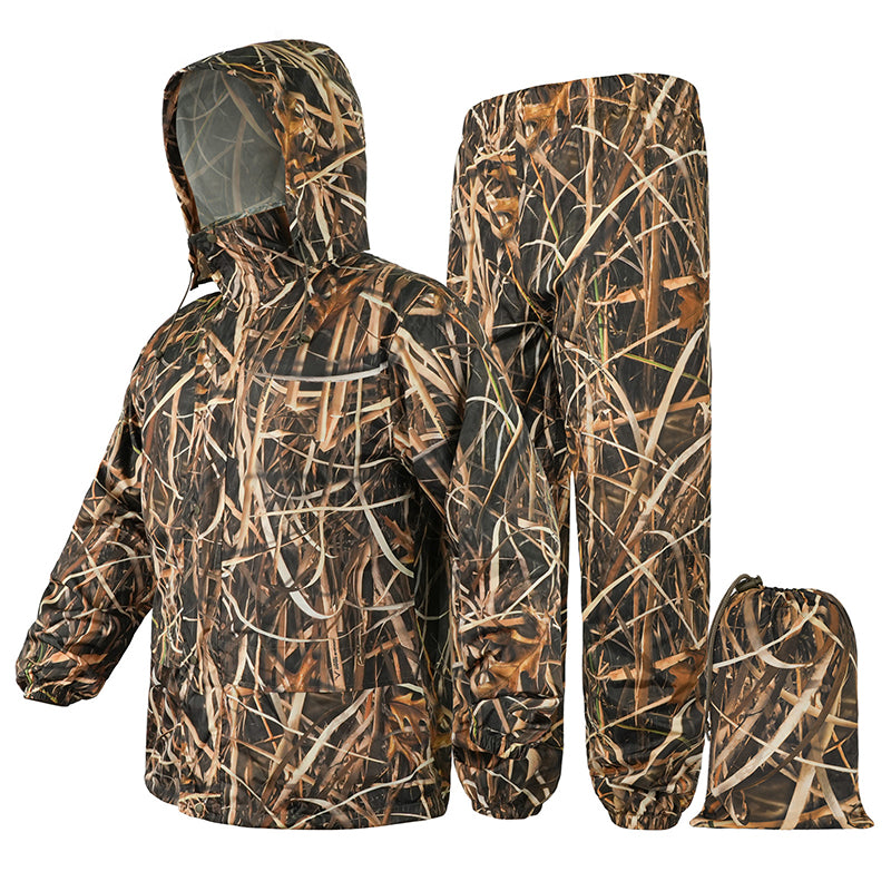 TWS Hunting Rain Suit - Men's Waterproof & Lightweight Rain Coat