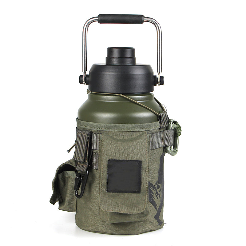 64oz Portable Cold & Hot Stainless Steel Tactical & Sports Water Bottle