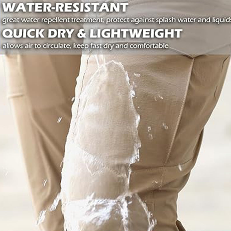 TWS Men’s FlexStrike 4-Way Stretch Water-Resistant Tactical Cargo Pants