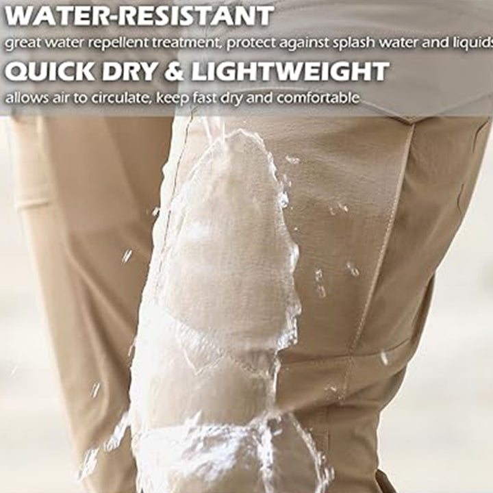 TWS Men’s FlexStrike 4-Way Stretch Water-Resistant Tactical Cargo Pants