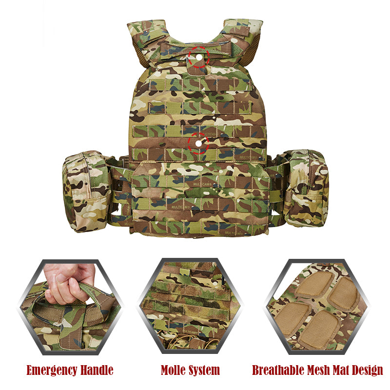 All Mission Quick Release Assault Tactical Vest