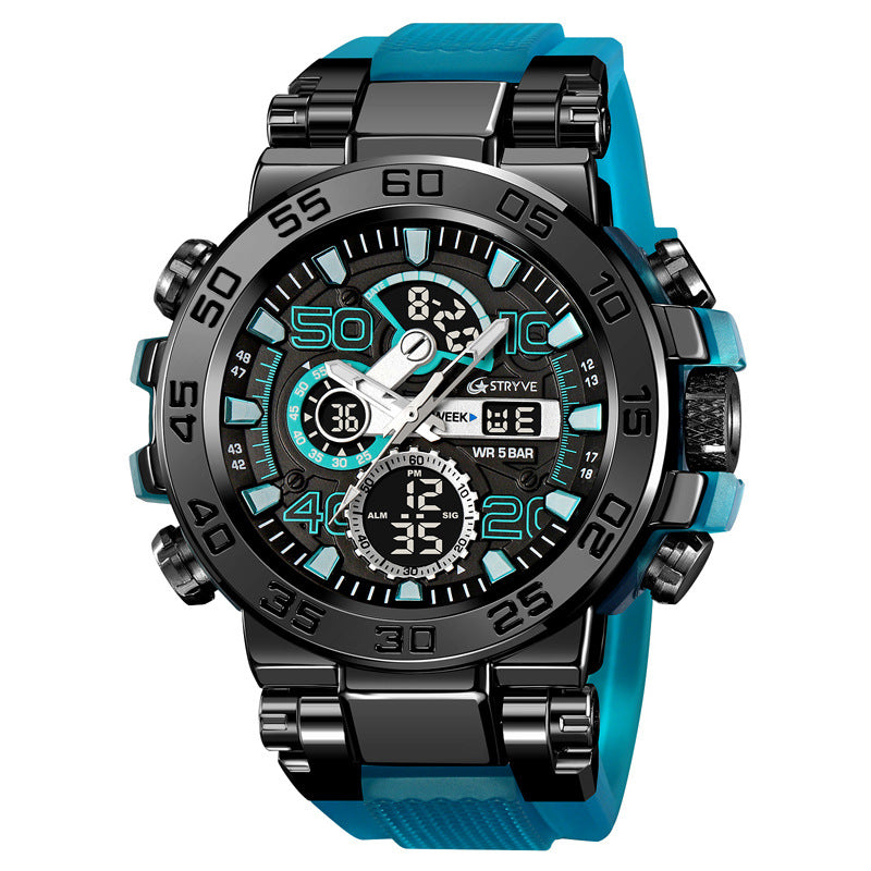 TWS Colorful Functional Waterproof Tactical Watch