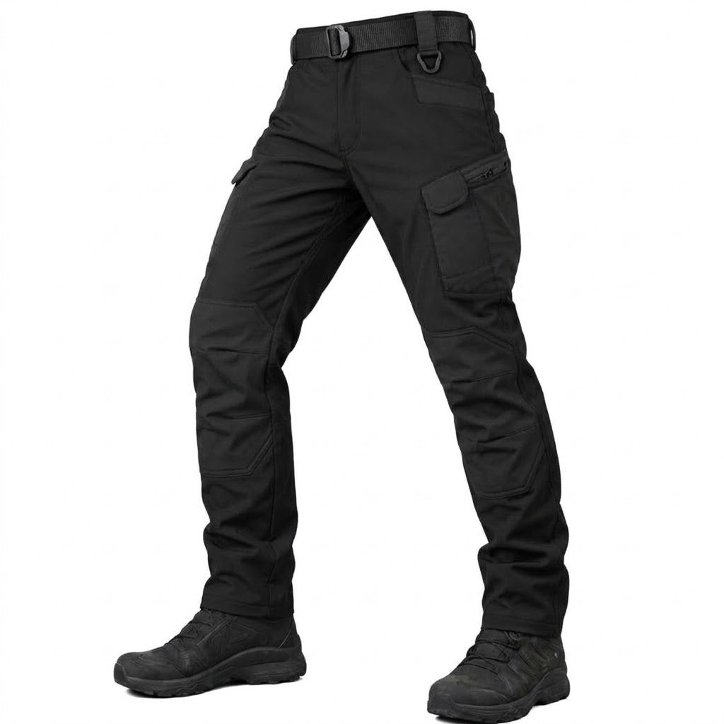 TWS Men’s Softshell Fleece-Lined Reinforced Water-Resistant Tactical Pants