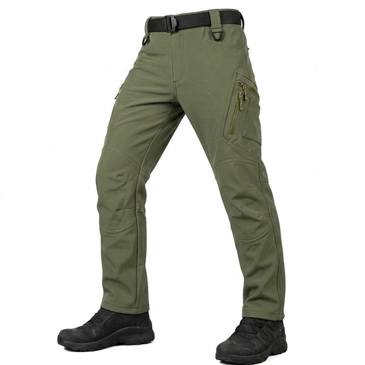 TWS K19 ColdGuard Men’s Fleece-Lined Tactical Multi-Pocket Cargo Pants