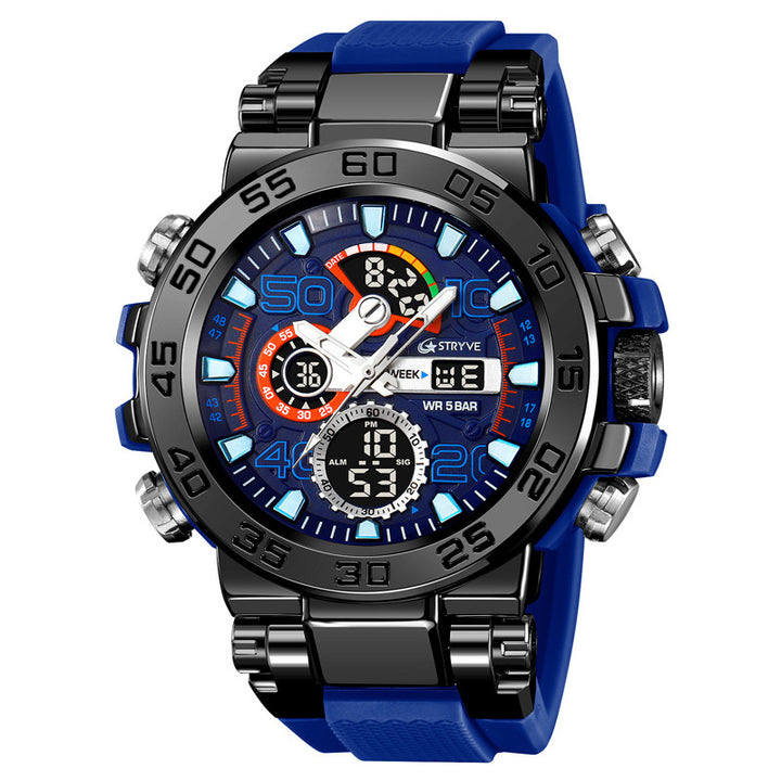 TWS Colorful Functional Waterproof Tactical Watch