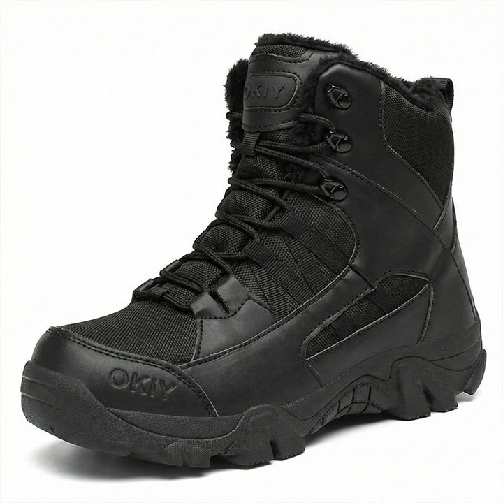 Men's High Top Cold-Weather Insulated Tactical Outdoor Boots
