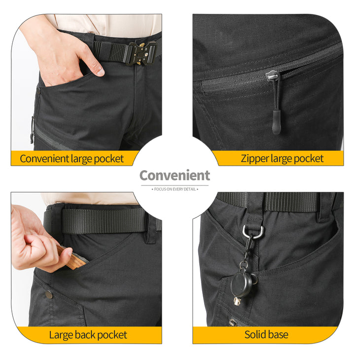 Men's Urban Pro Stretch Tactical Pants Black