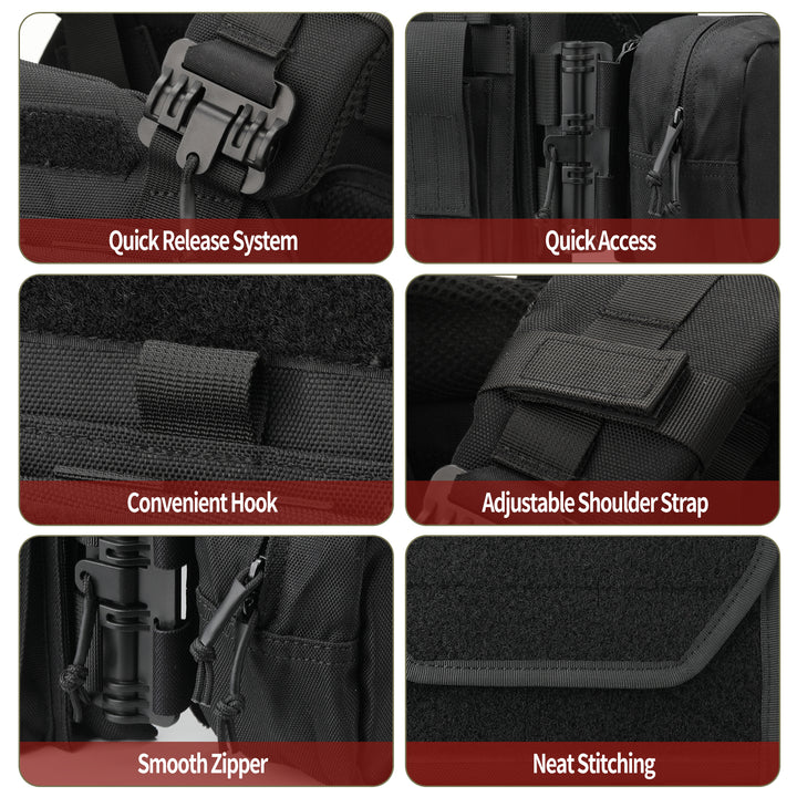 All Mission Quick Release Assault Tactical Vest