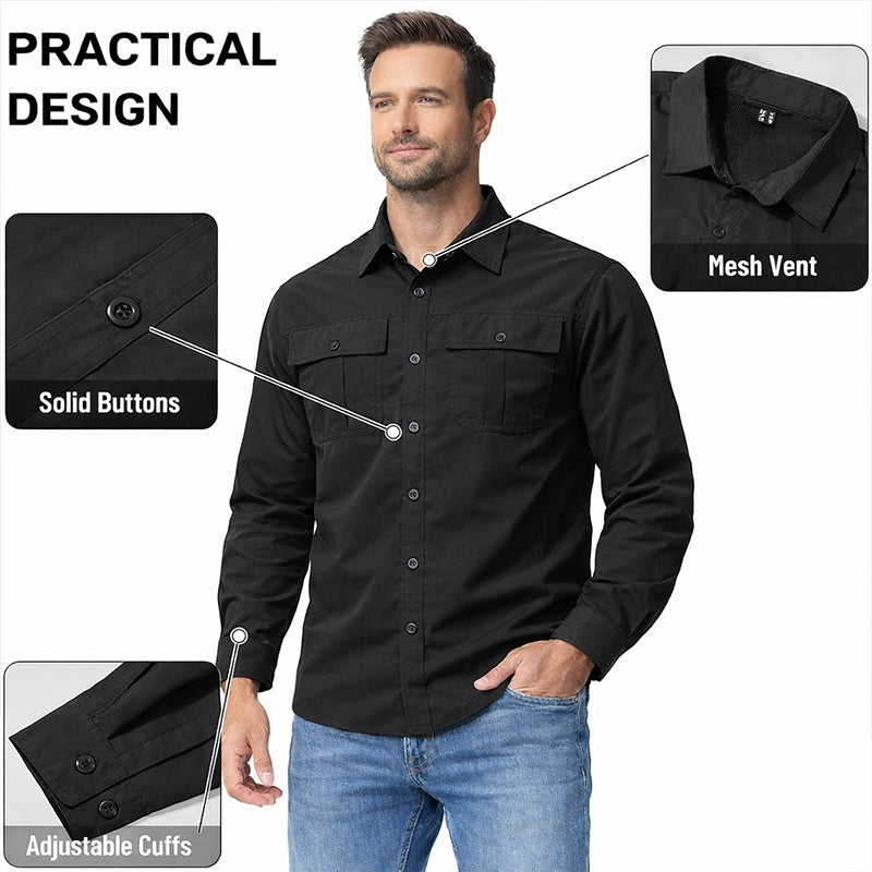 TWS Operator Series – Long Sleeve Quick-dry Tactical Shirt