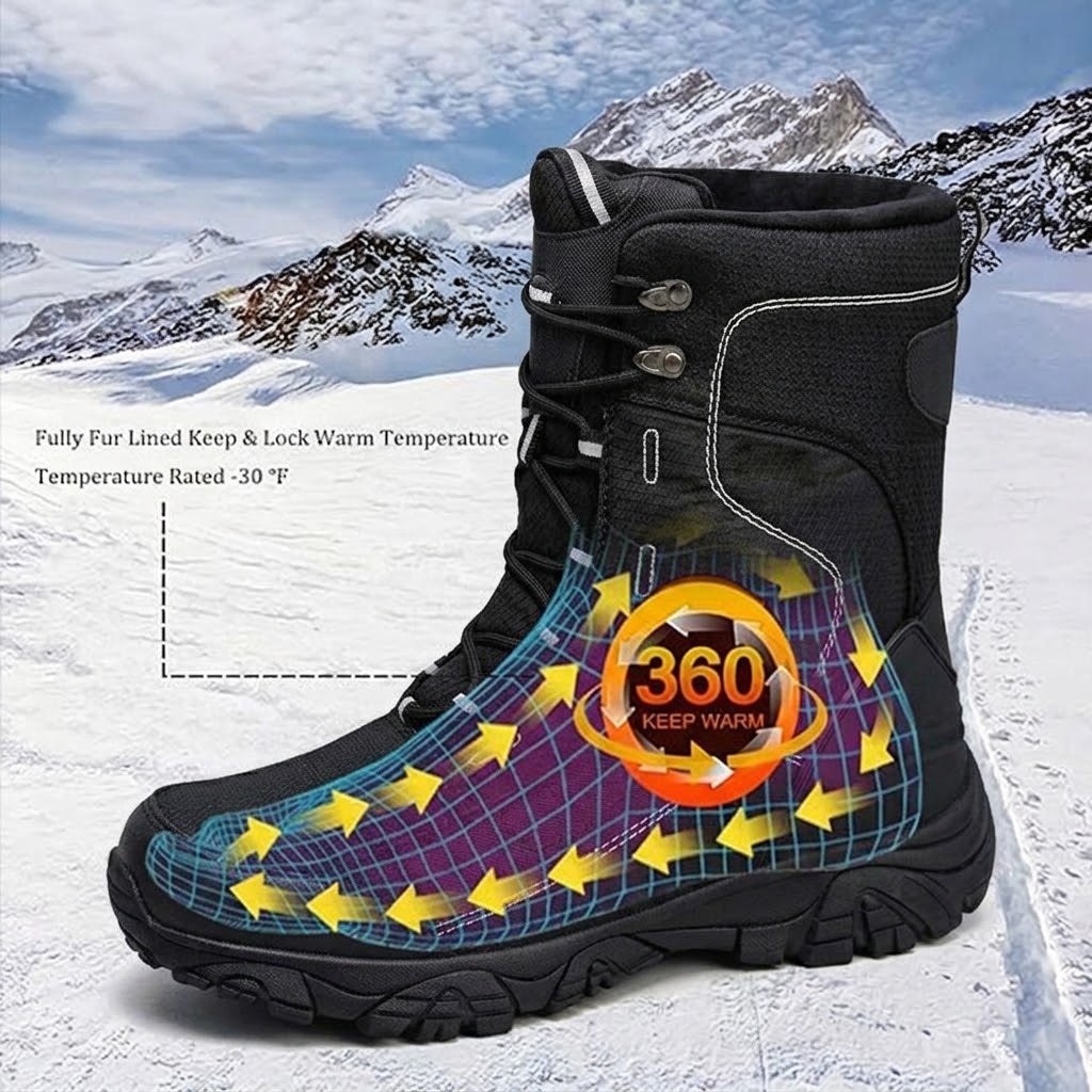 TWS Arctic Tactical Boots Waterproof Snow Boots