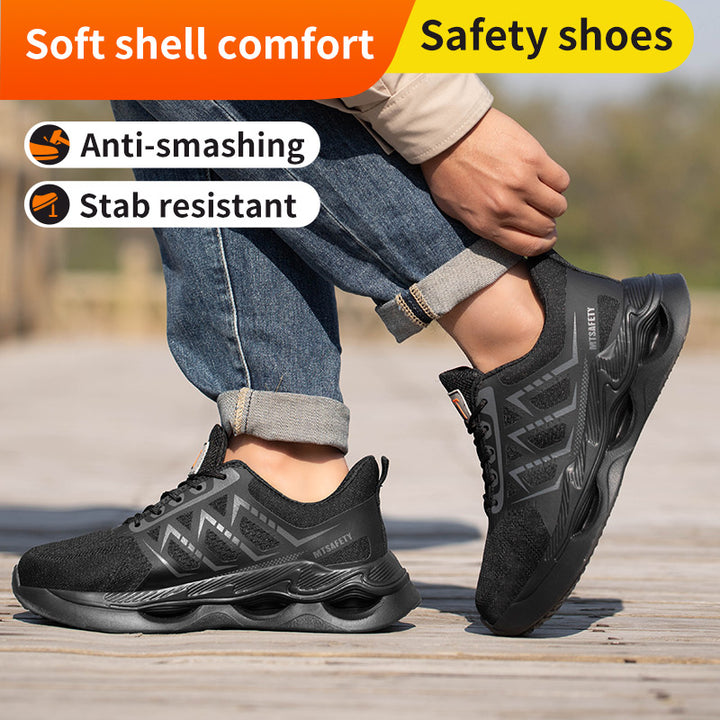 Archon Men's 9311 Steel Toe Work Shoes