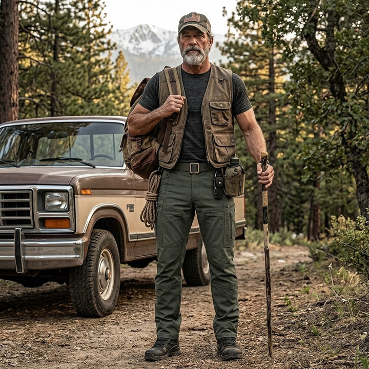 Men's Tactical Water-Resistant Multi-pocket Cargo Pants