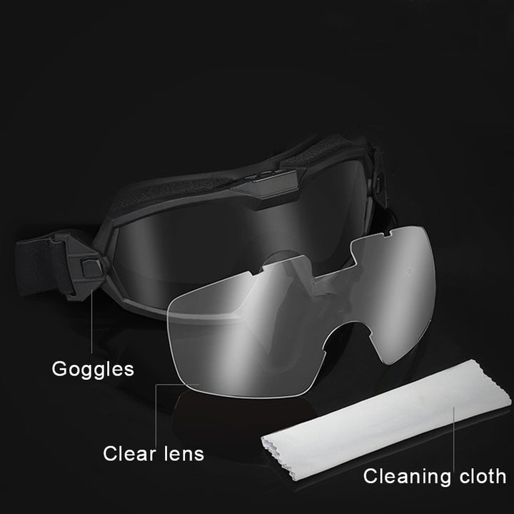 TWS Anti Fog Tactical Shooting Safety Goggles & Glasses