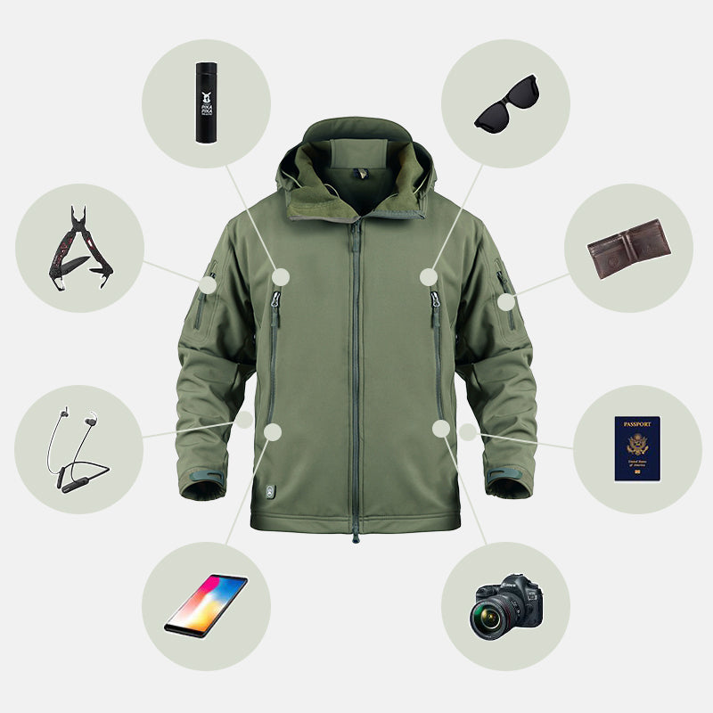 Archon Special Ops Soft Shell Tactical Military Jacket Coat