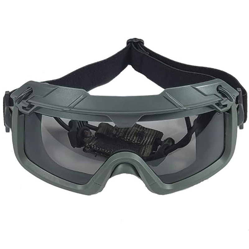TWS Anti Fog Tactical 2 Modes Protection Goggles & Glasses