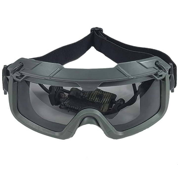 TWS Anti Fog Tactical 2 Modes Protection Goggles & Glasses