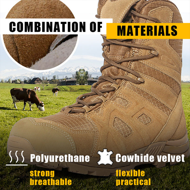 Men's RidgeForce Lightweight Tactical Boots Outdoor Military Boots