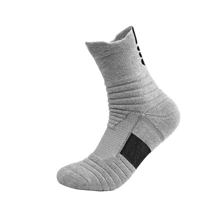 Men's Tactical Crew Socks, Thick Cushioned Moisture Wicking