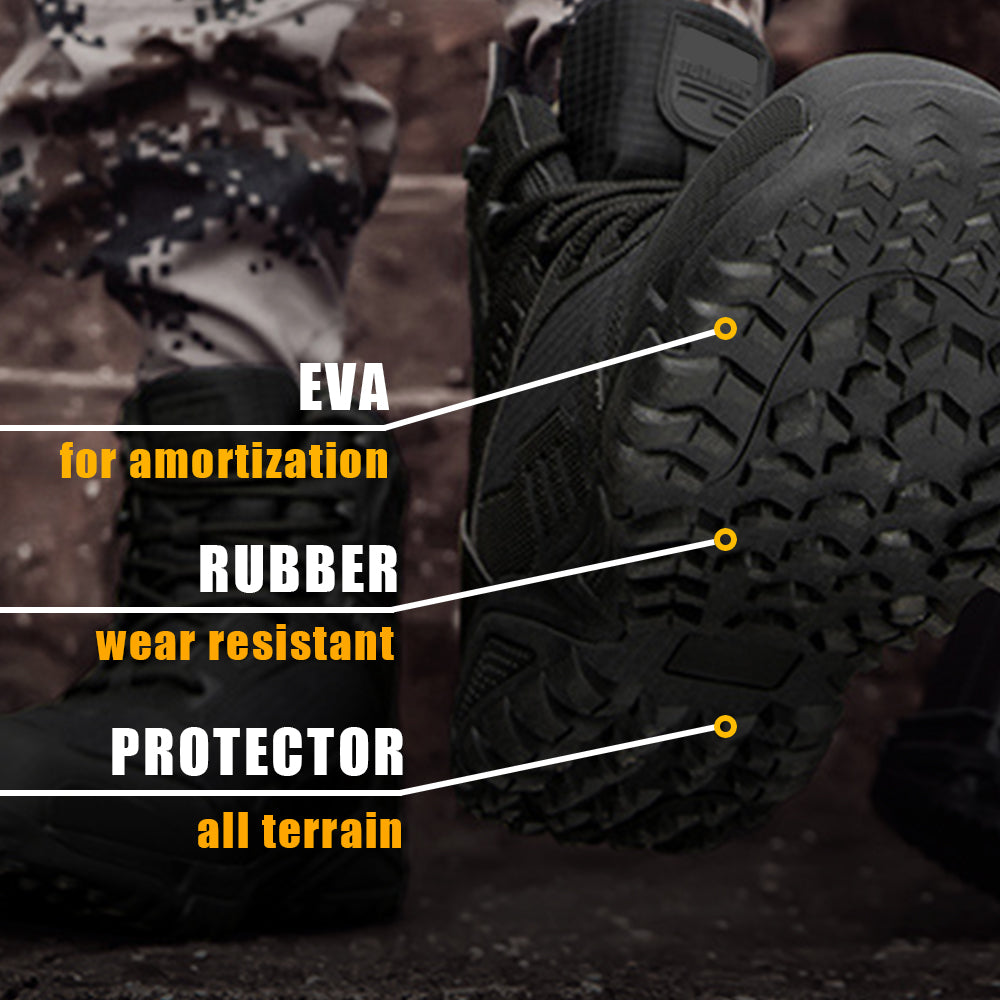 TWS ShadowTrail Elite Tactical Waterproof Combat Boots