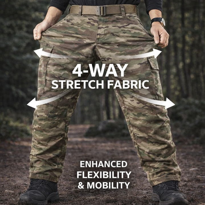 Men's IX6 Waterproof Camouflage Tactical Cargo Pants