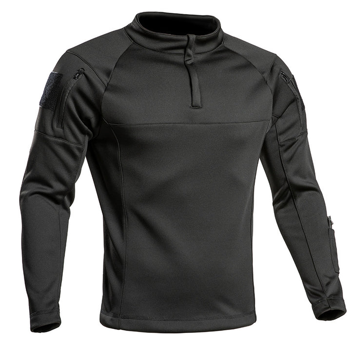 TWS Men’s Tactical Mid Layer Fleece Quarter-Zip Pullover