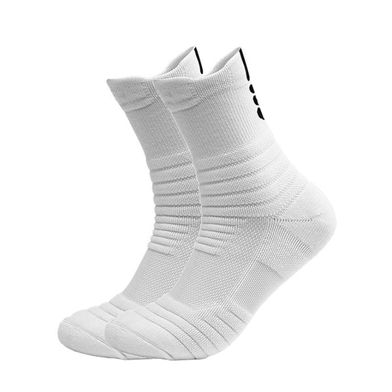 Men's Tactical Crew Socks, Thick Cushioned Moisture Wicking