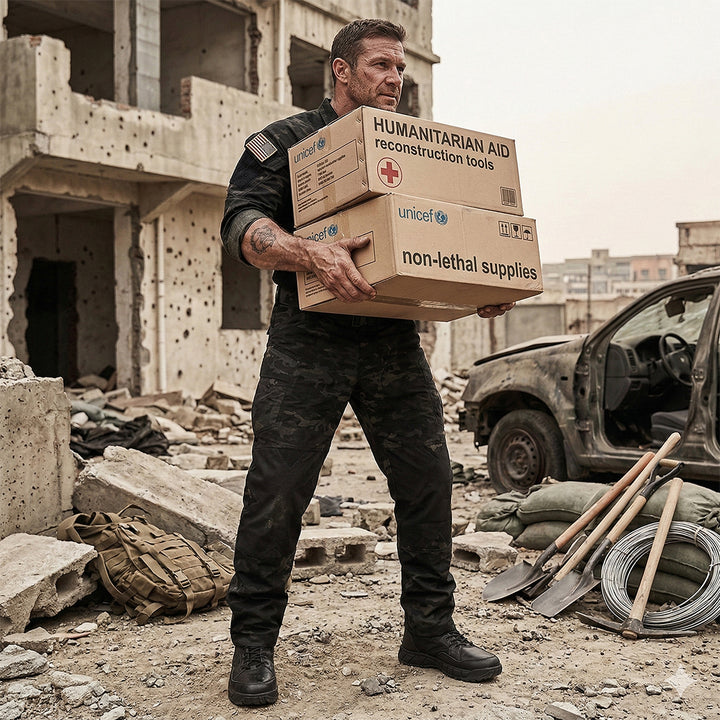 Men's IX6 Waterproof Camouflage Tactical Cargo Pants