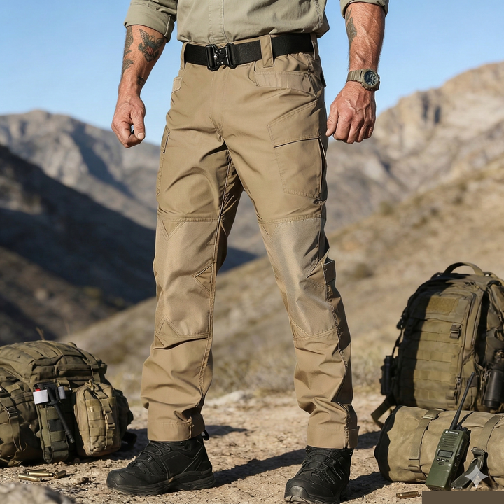 Men's IX6 Waterproof Camouflage Tactical Cargo Pants